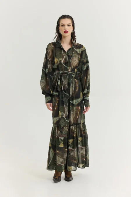 Bramble Dress (Khaki)/Hemithea φόρεμα