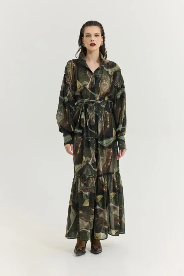 Bramble Dress (Khaki)/Hemithea φόρεμα