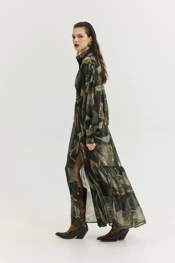 Bramble Dress (Khaki)/Hemithea φόρεμα - Image 3