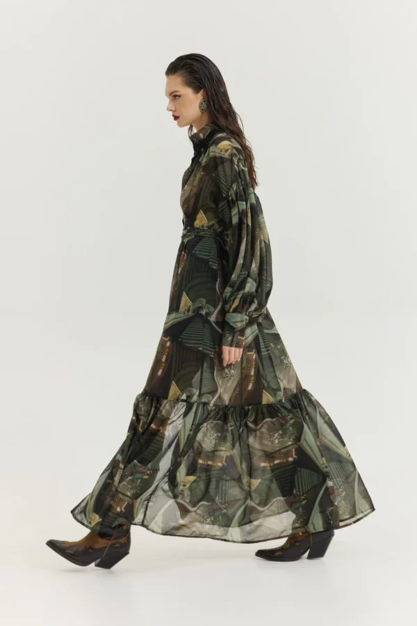 Bramble Dress (Khaki)/Hemithea φόρεμα - Image 4