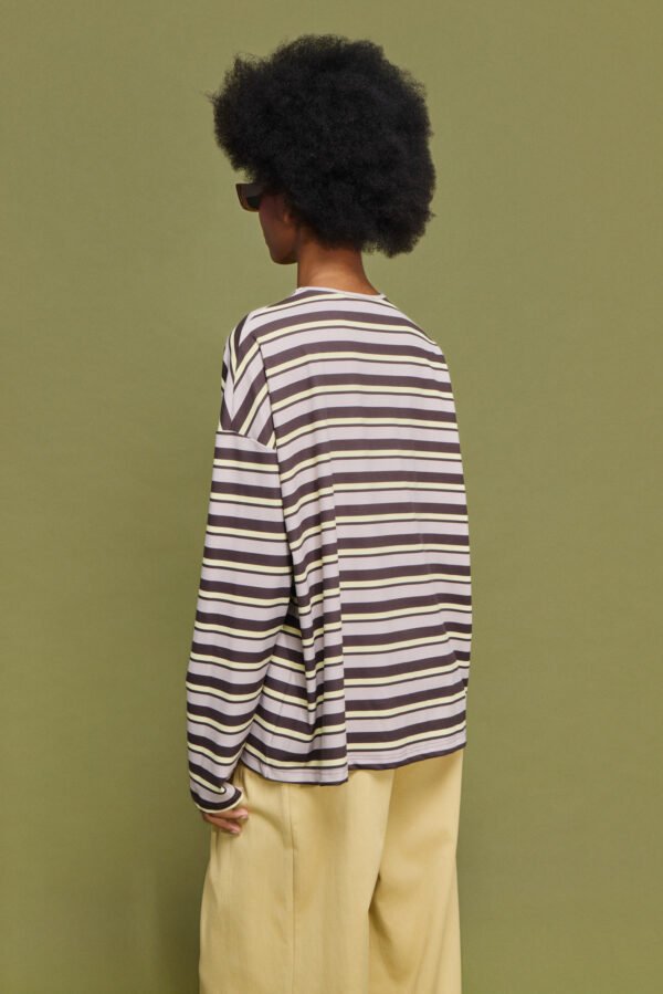 Mary oversized blouse light yellow/ Mamoush μπλούζα - Image 3
