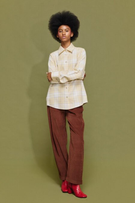 Mira shirt yellow/ Mamoush πουκάμισο