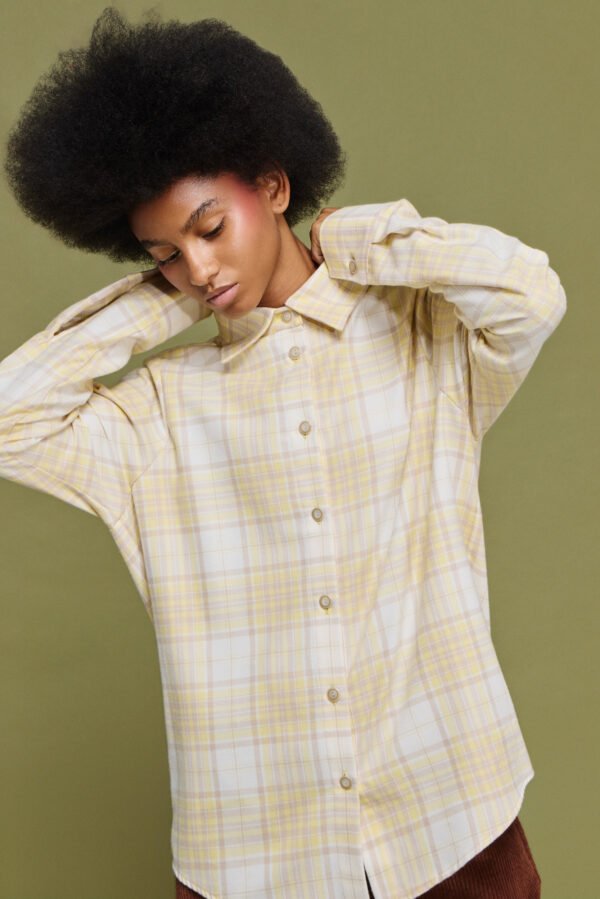 Mira shirt yellow/ Mamoush πουκάμισο - Image 3