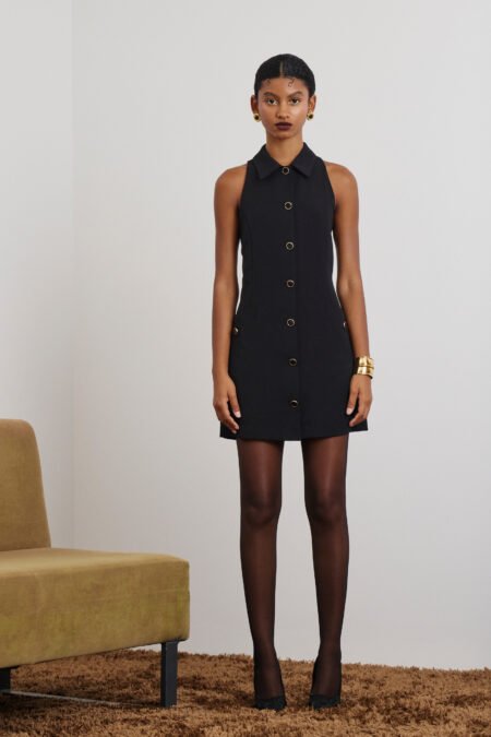 Cora mini dress black/Mamoush φόρεμα