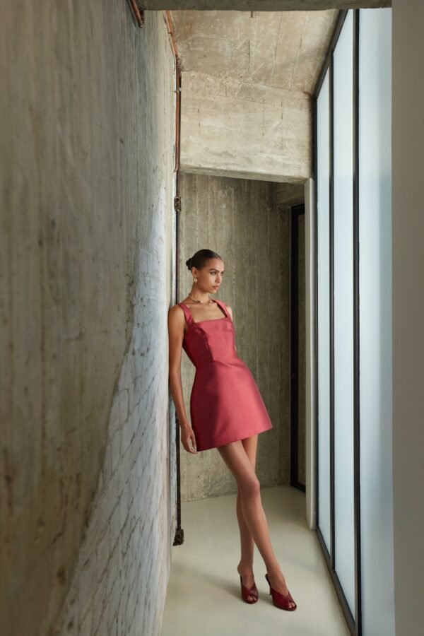 Vasiliki vintage red/Mix & Match φόρεμα