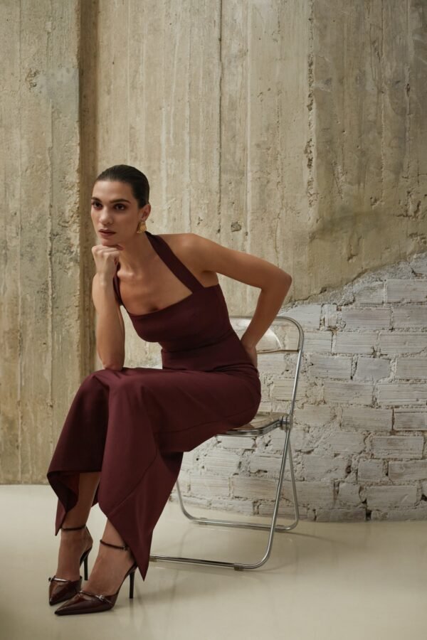 Alba dress burgundy/ Mix & Match φόρεμα - Image 4