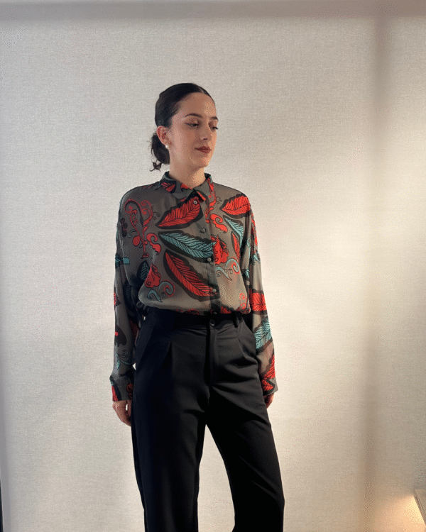 Olivia pants (black)/New age παντελόνι - Image 3