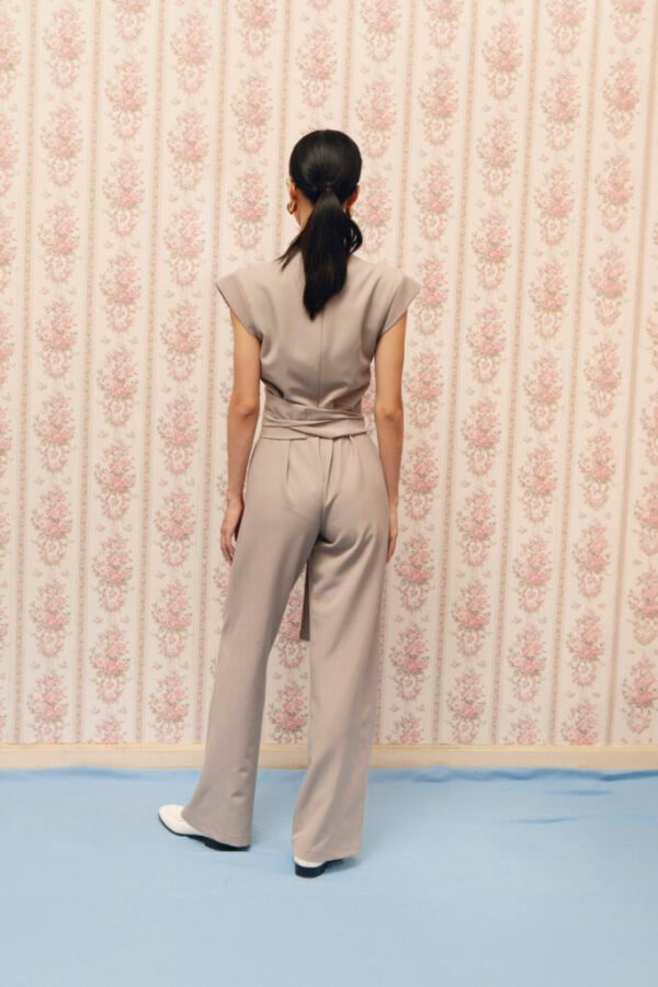 Lunacode jumpsuit beige/La Chaine φόρμα - Image 2