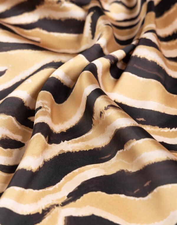 Mix & Match scarf caramel zebra print/φουλάρι - Image 2