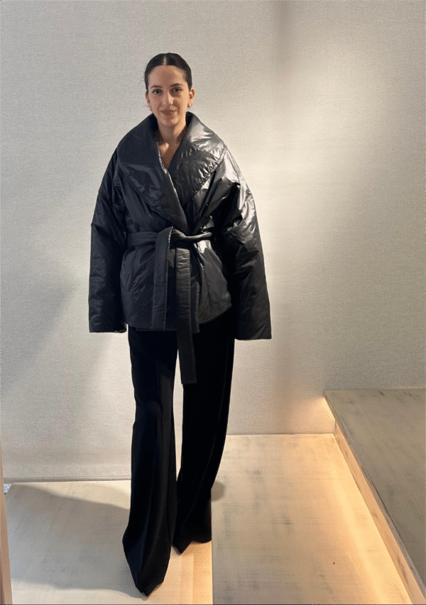 Black puffer jacket/ckontova μπουφάν - Image 2