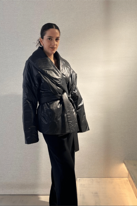 Black puffer jacket/ckontova μπουφάν