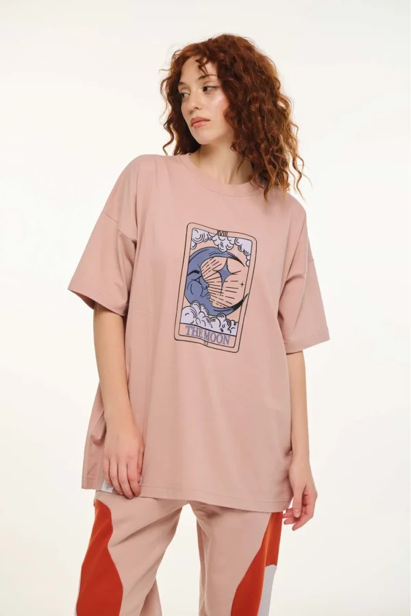 The moon κοντομάνικο t-shirt/P.C.P μπλούζα - Image 3