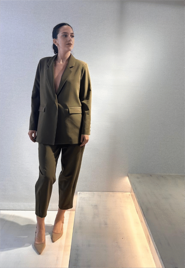 Olivia blazer (olive)/New age σακάκι - Image 2