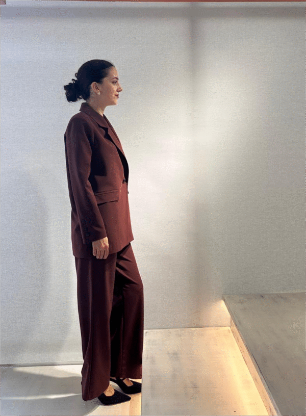 Pablo pants (bordeaux)/New age παντελόνι - Image 3