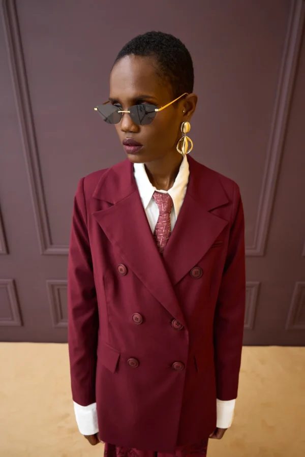 Scotch Blazer (Bordeaux)/Hemithea σακάκι - Image 3