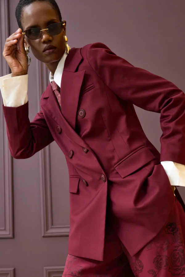 Scotch Blazer (Bordeaux)/Hemithea σακάκι - Image 7