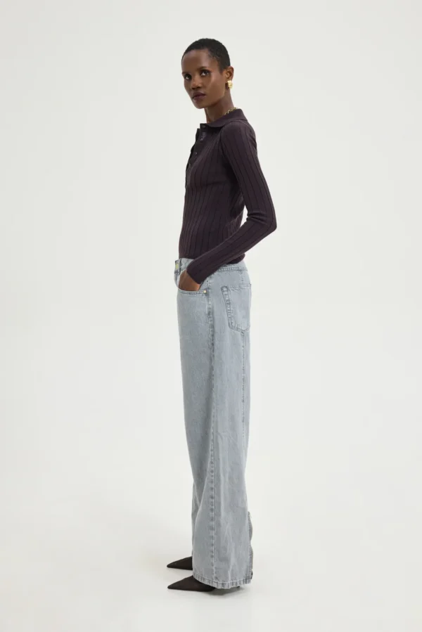 Bafalo 'Z' Denim Pants (Grey)/Hemithea τζην παντελόνι - Image 4