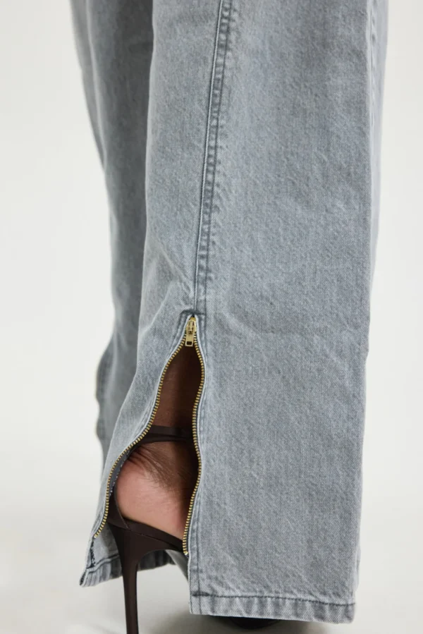 Bafalo 'Z' Denim Pants (Grey)/Hemithea τζην παντελόνι - Image 7