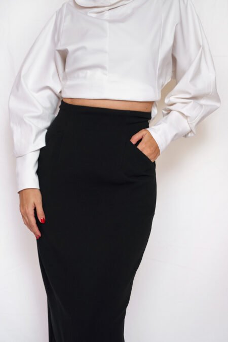 Black pencil skirt/ckontova φούστα