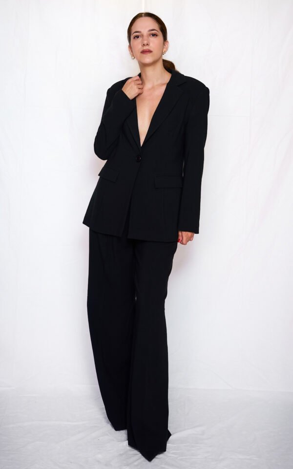 Black signature jacket/ckontova σακάκι - Image 3