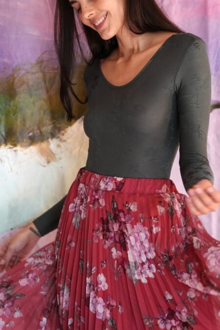 Αurora body in pine green/Madame Shoushou κορμάκι