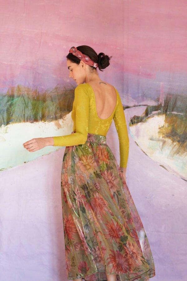 Αurora body in lime/Madame Shoushou κορμάκι - Image 2
