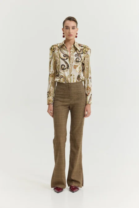 Gin Fizz Pants (Brown)/Hemithea παντελόνι