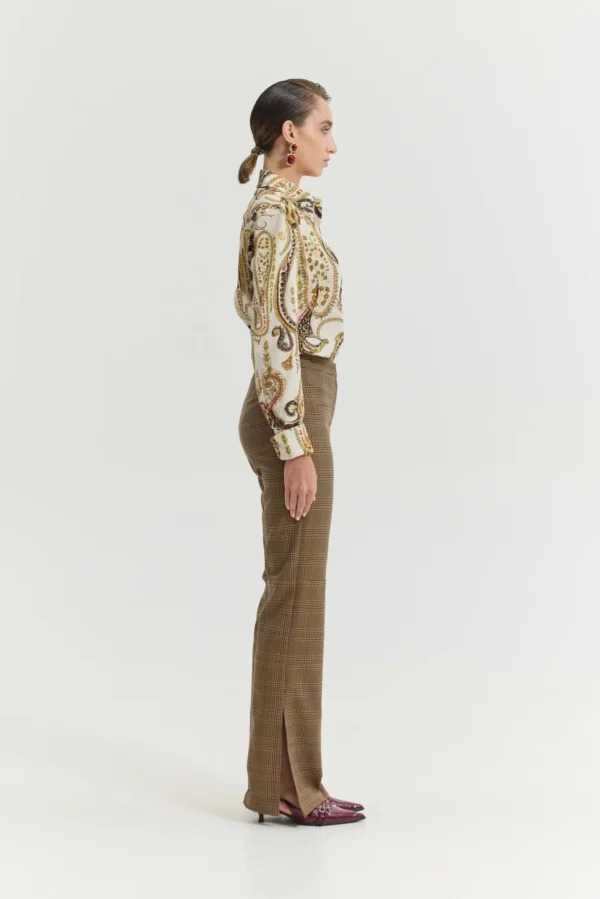 Gin Fizz Pants (Brown)/Hemithea παντελόνι - Image 2