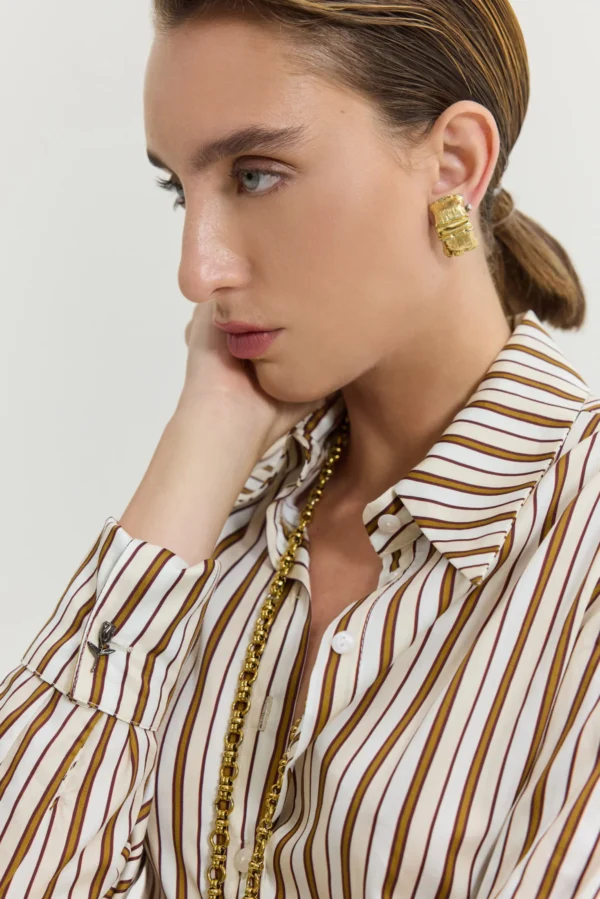 Negroni Shirt (Mustard)/Hemithea πουκάμισο - Image 4