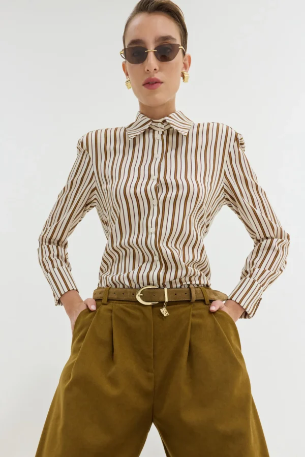 Negroni Shirt (Mustard)/Hemithea πουκάμισο - Image 5