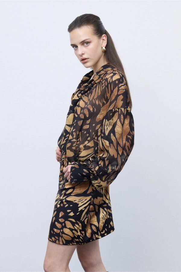 Butterfly mosaic mini skirt/Ciel φούστα - Image 3