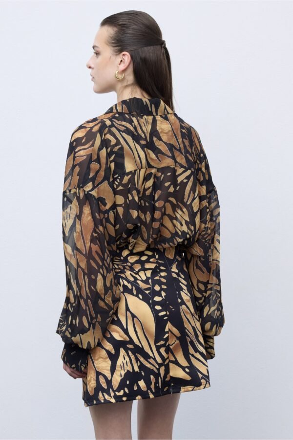 Butterfly mosaic mini skirt/Ciel φούστα - Image 2