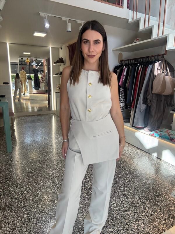 Lunacode vest beige/La Chaine γιλέκο - Image 3