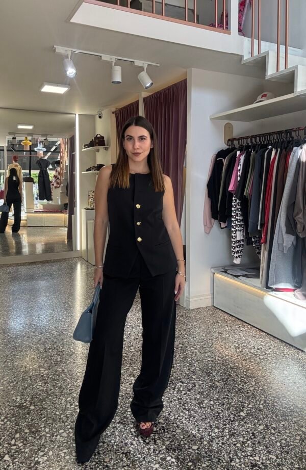 Lunacode vest black/La Chaine γιλέκο - Image 2