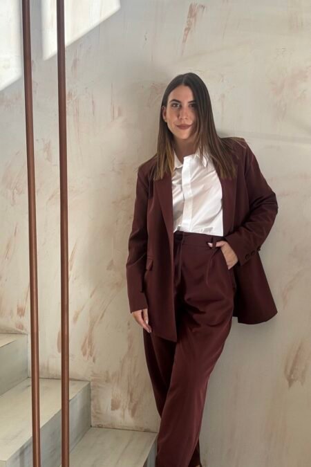 Olivia pants (bordeaux)/New age παντελόνι