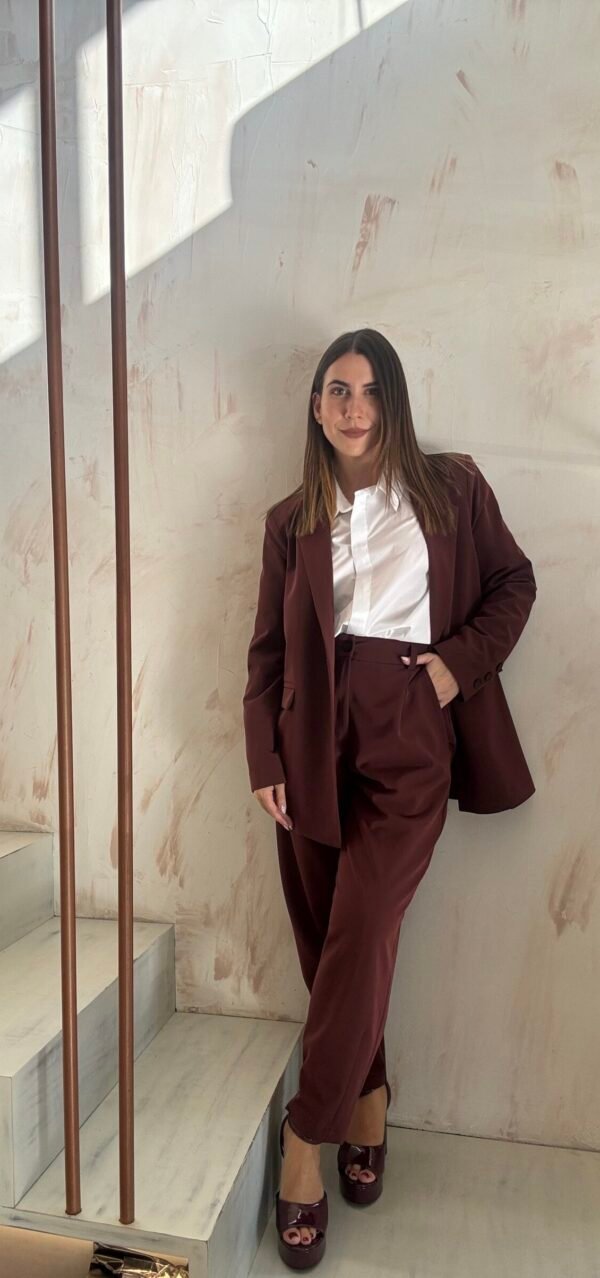Olivia pants (bordeaux)/New age παντελόνι