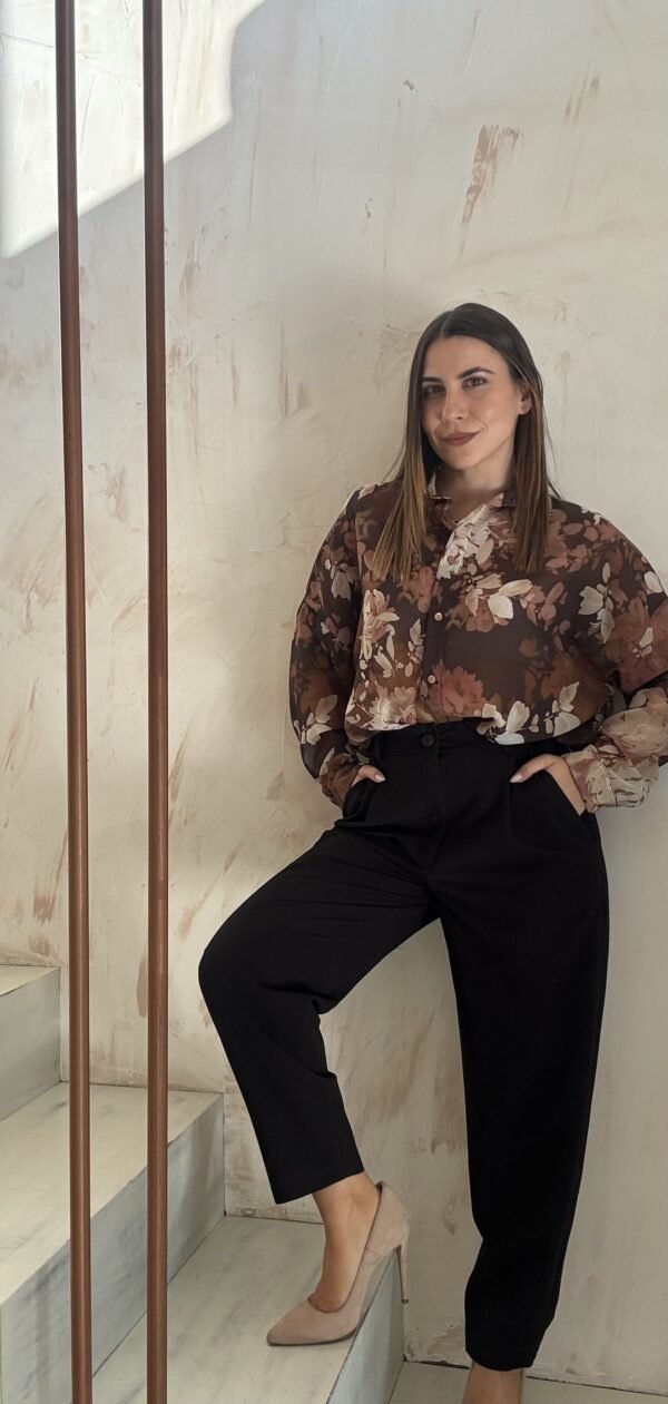 Olivia pants (black)/New age παντελόνι