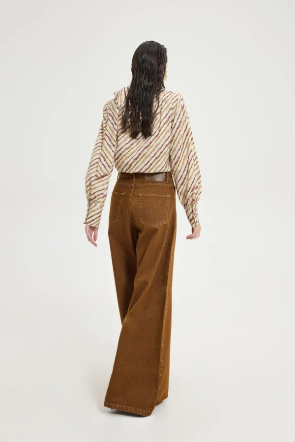 Salem Denim Pants (Tobacco)/Hemithea τζην παντελόνι - Image 5