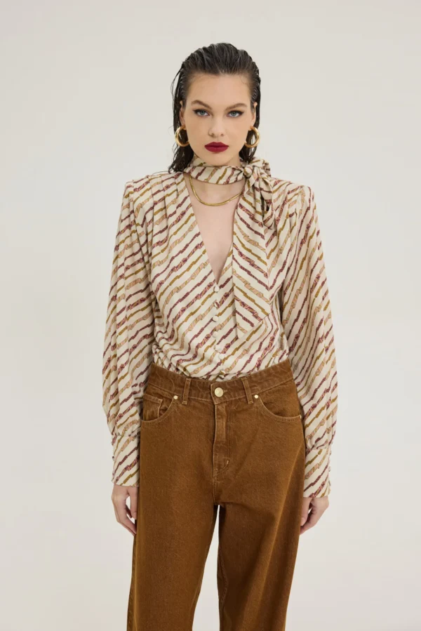Salem Denim Pants (Tobacco)/Hemithea τζην παντελόνι - Image 7