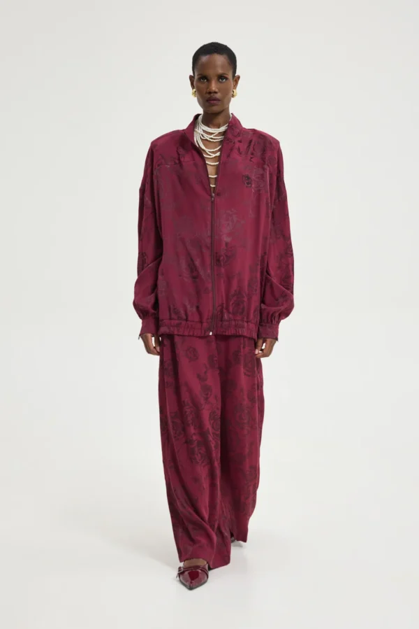 Peacock Pants (bordeaux)/Hemithea παντελόνι - Image 2