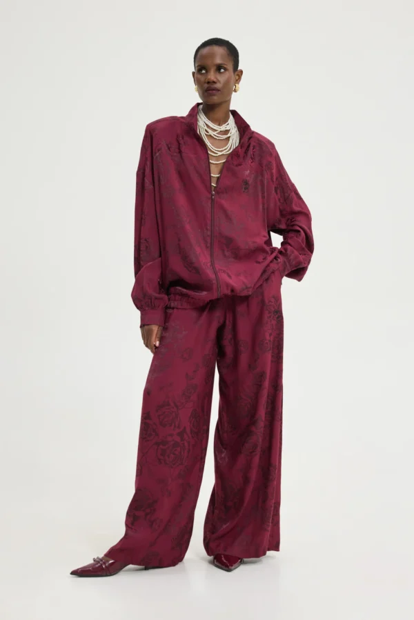 Peacock Pants (bordeaux)/Hemithea παντελόνι - Image 3