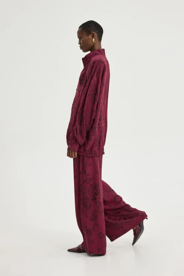 Peacock Pants (bordeaux)/Hemithea παντελόνι - Image 4