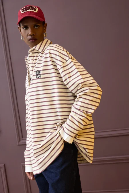 Sidecar Sweatshirt (Grey Bordeaux)/Hemithea μπλούζα