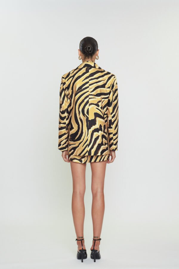 Thalia mini skirt caramel zebra/Mix & Match φούστα - Image 4