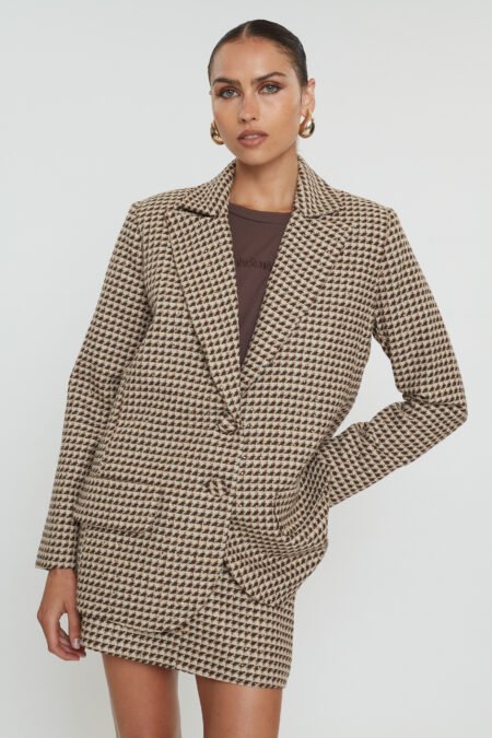 Claire blazer pied de poul/Mix&match σακάκι