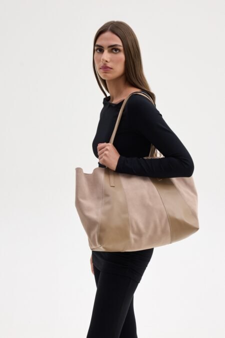 Alyssa tote bag beise/Sunsetgo.  τσάντα