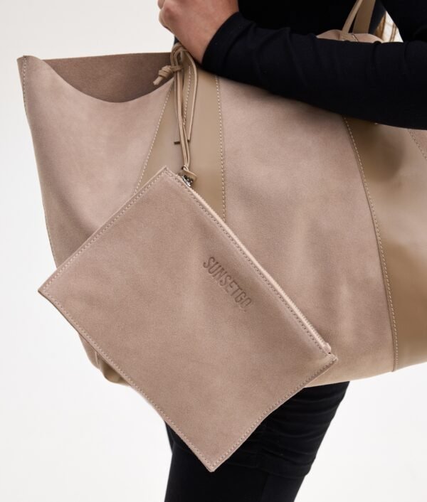 Alyssa tote bag beise/Sunsetgo.  τσάντα - Image 3