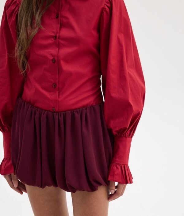 Christina shirt red/Sunsetgo. πουκάμισο - Image 2