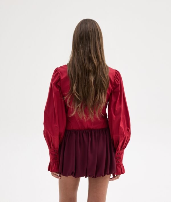 Christina shirt red/Sunsetgo. πουκάμισο - Image 3