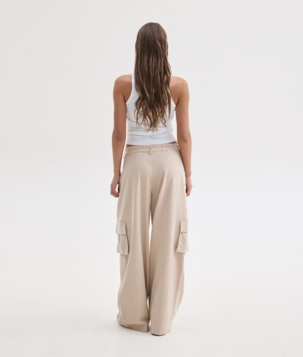 Devon pants beige/Sunsetgo. παντελόνι - Image 3